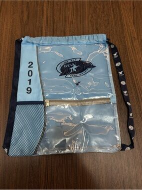 2019 UCA Varsity All star Drawstring Cheer Bag Clear Front W Pockets